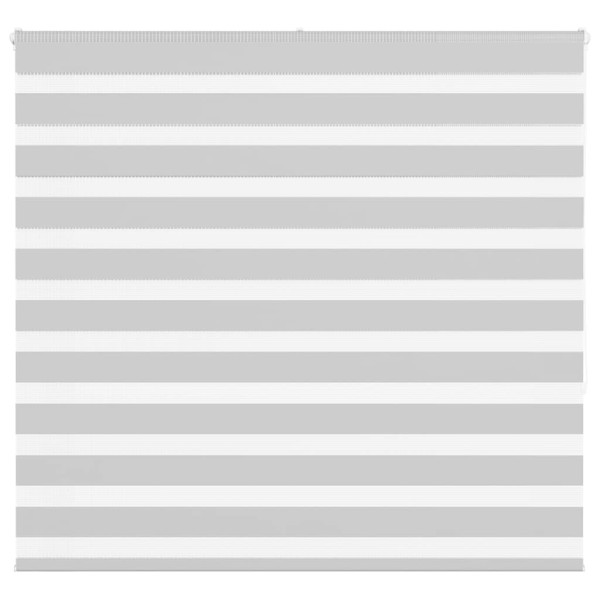 Estor cebra gris claro 160x150cm tejido ancho 155.9cm poliéster D