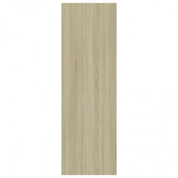 Estantería de madera contrachapada color roble 40x24x75 cm M 5