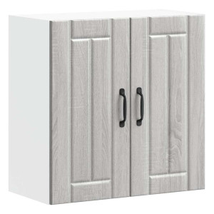 Armario de pared cocina Lucca madera contrachapada gris sonoma H