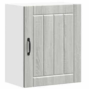 Armario de pared cocina Lucca madera contrachapada gris sonoma H