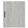 Armario de pared cocina Lucca madera contrachapada gris sonoma 5
