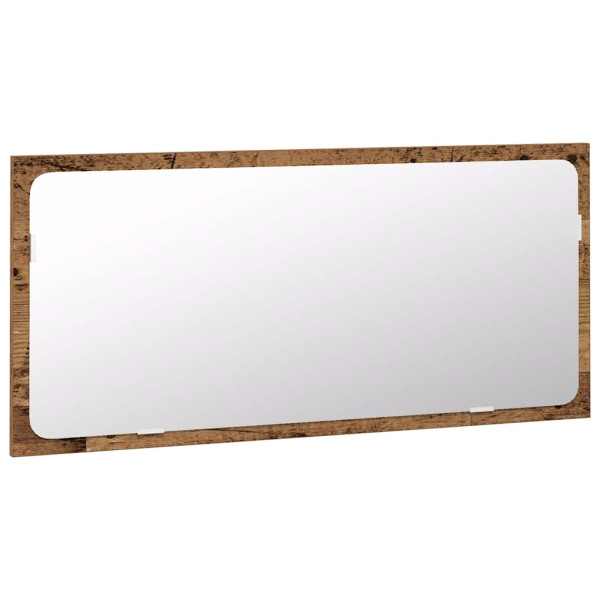 Juego de muebles de baño 3 piezas madera ingeniería envejecida M 5