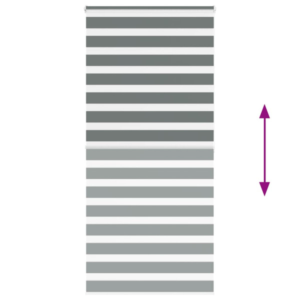 Cortina de zebra 105x200 cm largura do tecido 100.9cm poliéster M 5