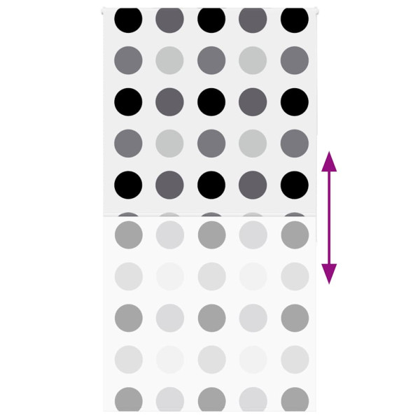 Estor enrollable para ducha 140x240 cm tela ancho 136 cm M 5