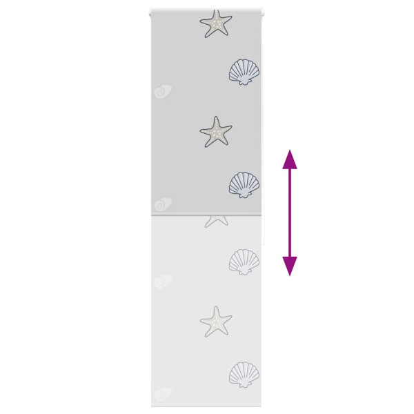 Rolo de Duche Estores 80x240 cm Largura Tecido 76 cm M 5