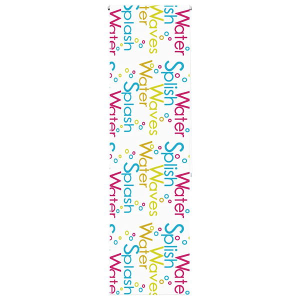 Estor enrollable para ducha tela 80x240 cm ancho 76 cm D