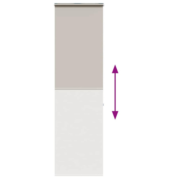 Estor enrollable para ducha con casete 70x240cm tela ancho 66cm M 5