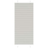 Estor Plisado gris claro 95x200 cm Tela Ancho 94.4 cm Poliéster 2
