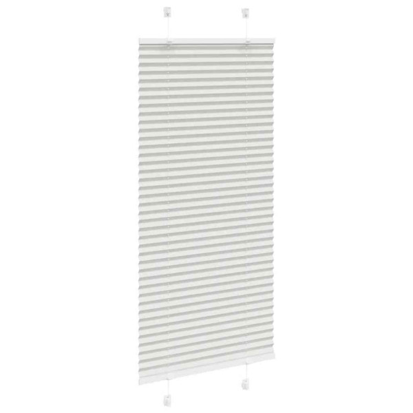 Estor Plisado gris claro 65x150 cm Tela Ancho 64.4 cm Poliéster M 3