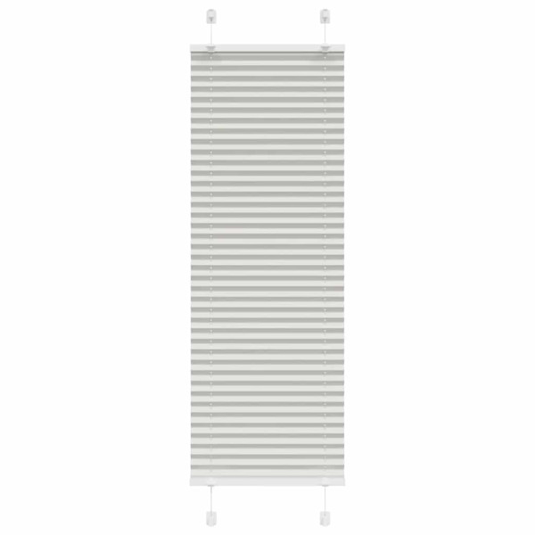 Estor Plisado gris claro 50x150 cm Tela Ancho 49.4 cm Poliéster D