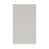 Estor Plisado gris claro 75x150 cm Tela Ancho 74.4 cm Poliéster 2