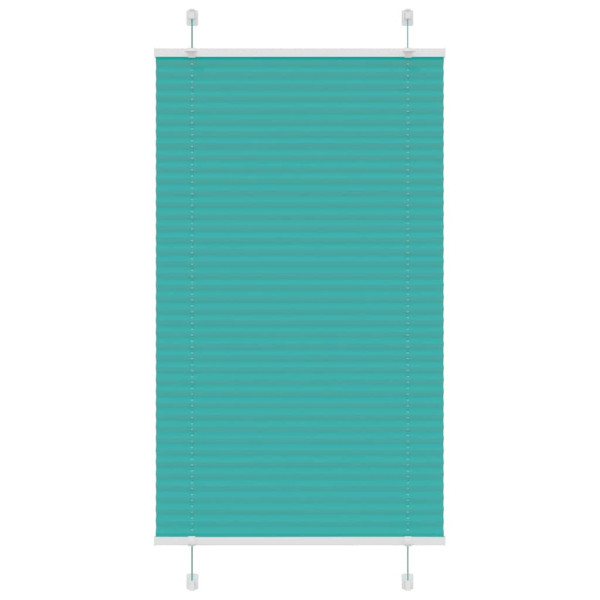 Estor Plisado verde petróleo 70x100 cm Tela Ancho 69.4 cm D