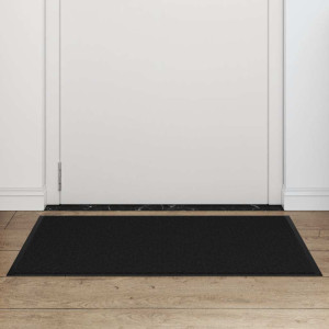 Felpudo negro 60x90 cm H