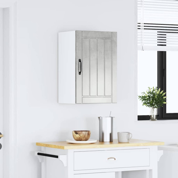 Armario de pared cocina Lucca madera contrachapada gris cemento M 3