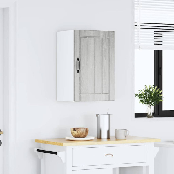 Armario de pared cocina Lucca madera contrachapada gris sonoma M 3