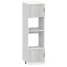 Mueble cocina Kalmar sonoma gris 7 pzas madera contrachapada 5