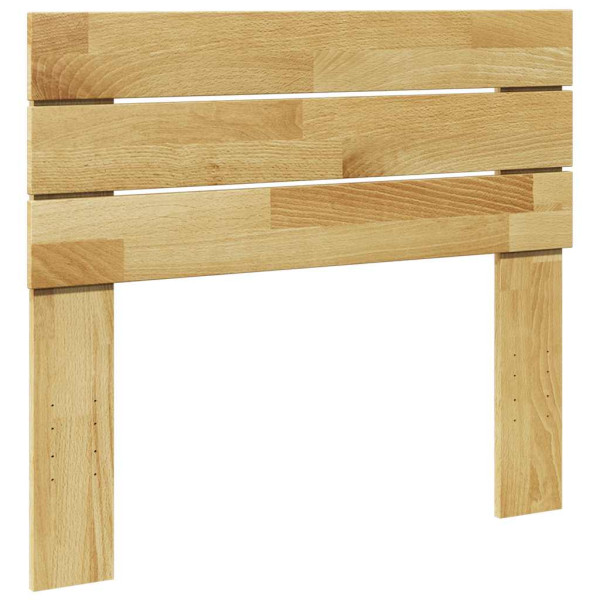Cabecero de cama 75 cm madera maciza roble D