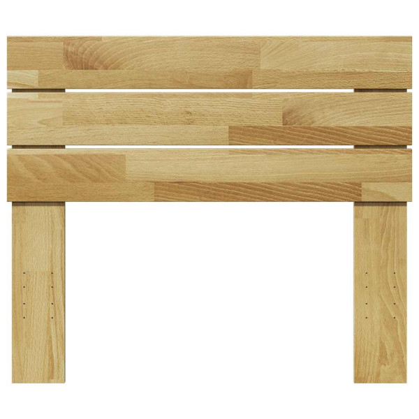 Cabecero de cama 75 cm madera maciza roble M 4
