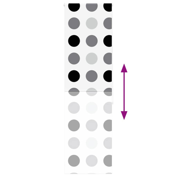 Rolo de Duche Estores 80x240 cm Largura Tecido 76 cm M 5