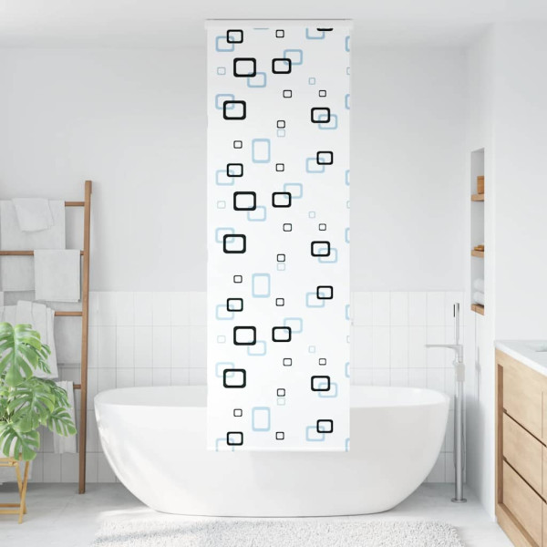 Estor enrollable para ducha con casete 80x240cm tela ancho 76cm M 2