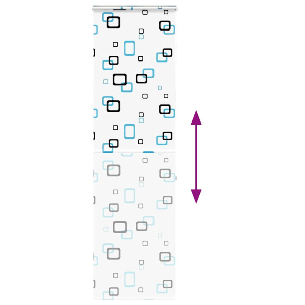 Estor enrollable para ducha con casete 80x240cm tela ancho 76cm M 5