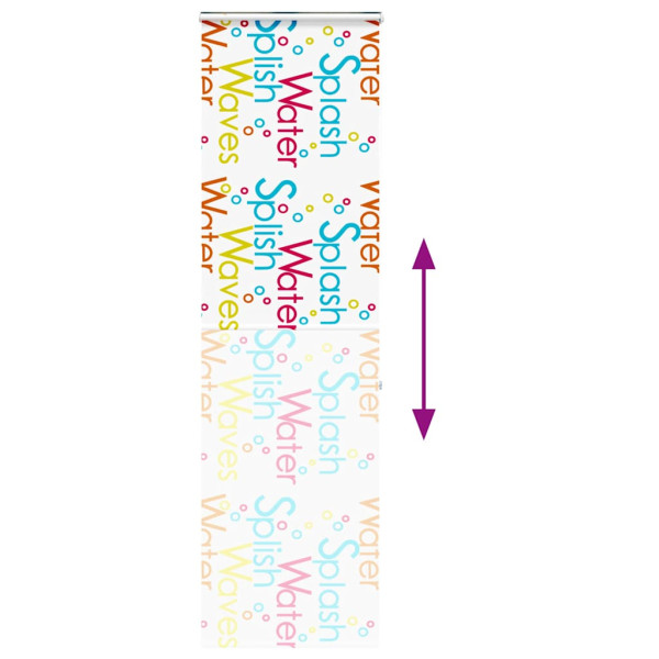 Estor enrollable para ducha con casete 80x240cm tela ancho 76cm M 5