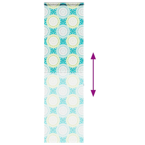 Estor enrollable para ducha con casete 80x240cm tela ancho 76cm M 5