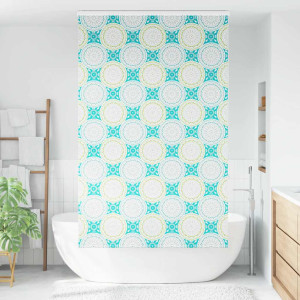 Estor enrollable para ducha con casete 140x240 cm tela ancho H