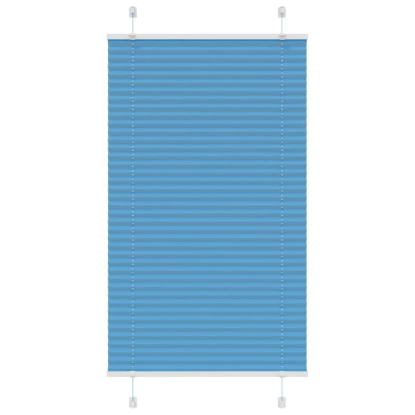 Estor Plisado azul 75x150 cm Tela Ancho 74.4 cm Poliéster D