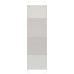 Estor Plisado gris claro 65x200 cm Tela Ancho 64.4 cm Poliéster H