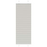 Estor Plisado gris claro 80x200 cm Tela Ancho 79.4 cm Poliéster 2