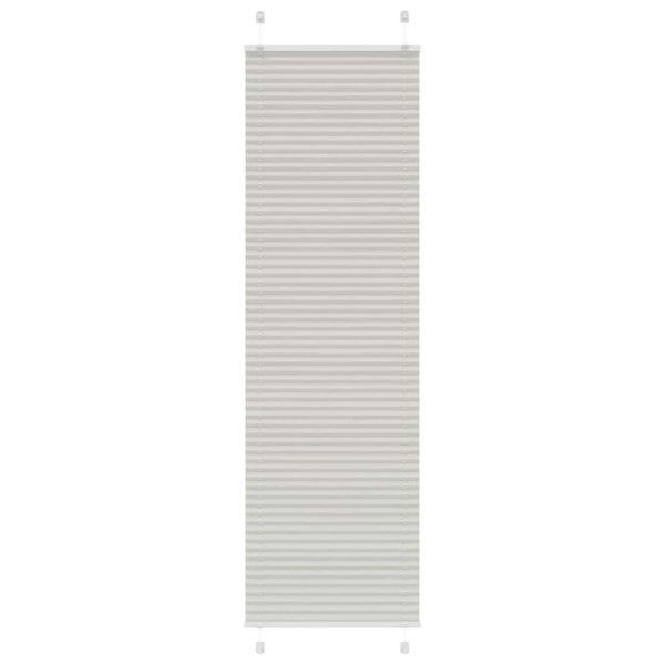 Cinzento Luz Plissada Cega 55x200 cm Largura Tecido 54.4 cm M 2