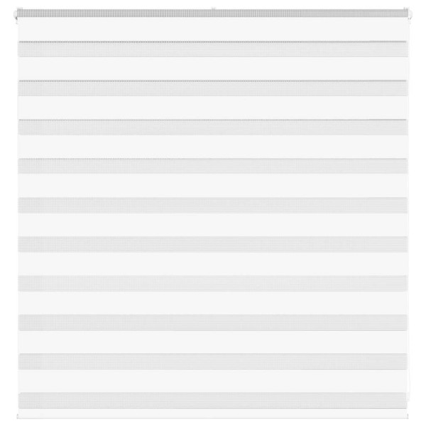 Estor cebra blanco 150x100 cm tejido ancho 145.9 cm poliéster D