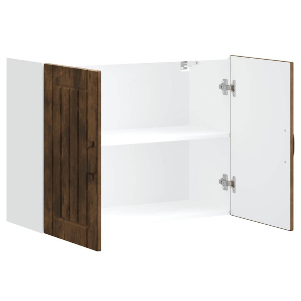 Armario de pared de cocina Lucca roble ahumado M 5