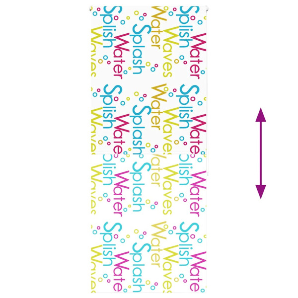 Estor enrollable para ducha tela 110x240 cm ancho 106 cm M 5
