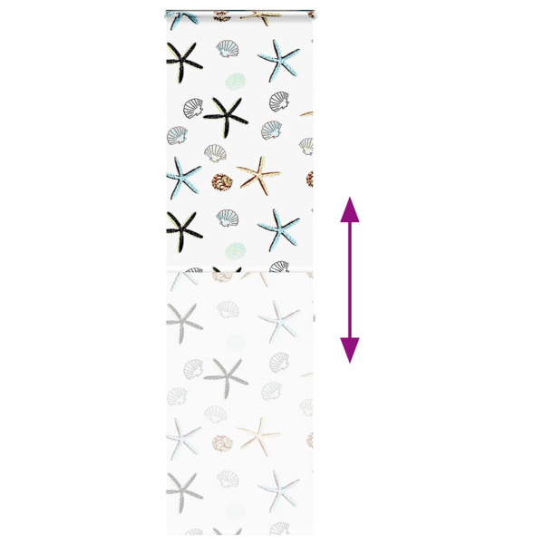 Rolo de Duche Estores com 70x240 cm Largura Tecido 66 cm M 5