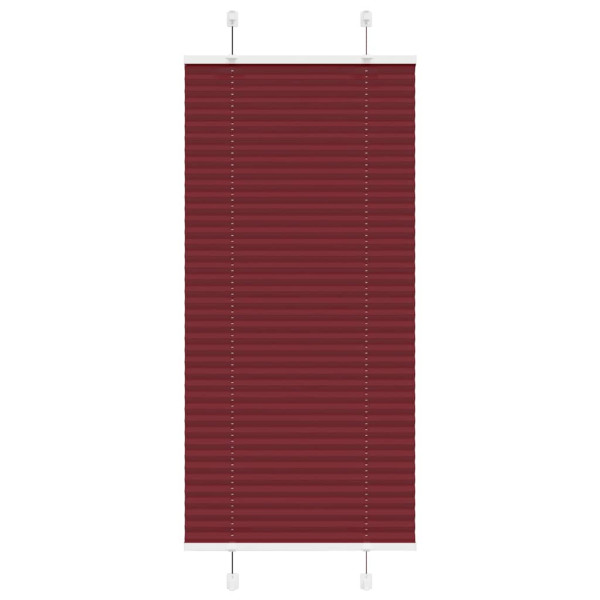Estor Plisado rojo burdeos 65x100 cm Tela Ancho 64.4 cm D
