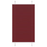Estor Plisado rojo burdeos 75x100 cm Tela Ancho 74.4 cm 1
