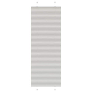 Estor Plisado gris claro 70x200 cm Tela Ancho 69.4 cm Poliéster H