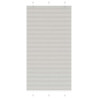Estor Plisado gris claro 110x200 cm Tela Ancho 109.4 cm 1
