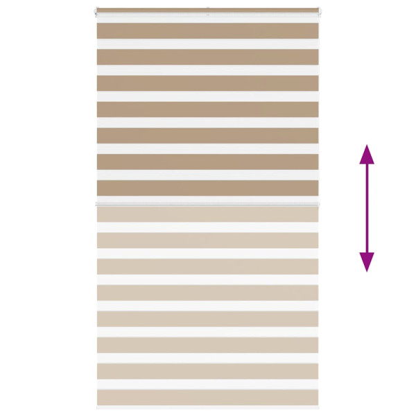 Cortina de zebra 120x200 cm largura do tecido 115.9cm poliéster M 5