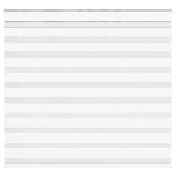 Estor cebra blanco 160x100 cm tejido ancho 155.9 cm poliéster D
