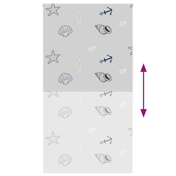 Estor enrollable para ducha tela 120x240 cm ancho 116 cm M 5