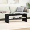 Mueble para TV madera contrachapada negro100x40x40 cm 4