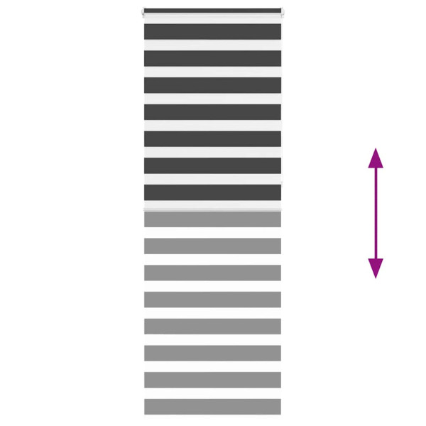 Cortina de zebra 90x230 cm largura do tecido 85.9 cm poliéster M 5
