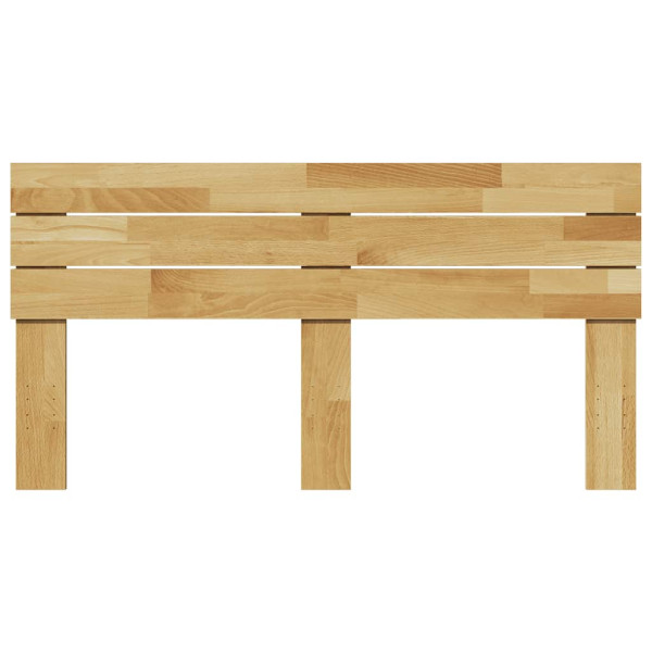 Cabecero de cama 135 cm madera maciza roble M 4