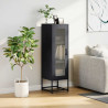 Aparador de acero laminado en frío antracita 36x39x123 cm 3