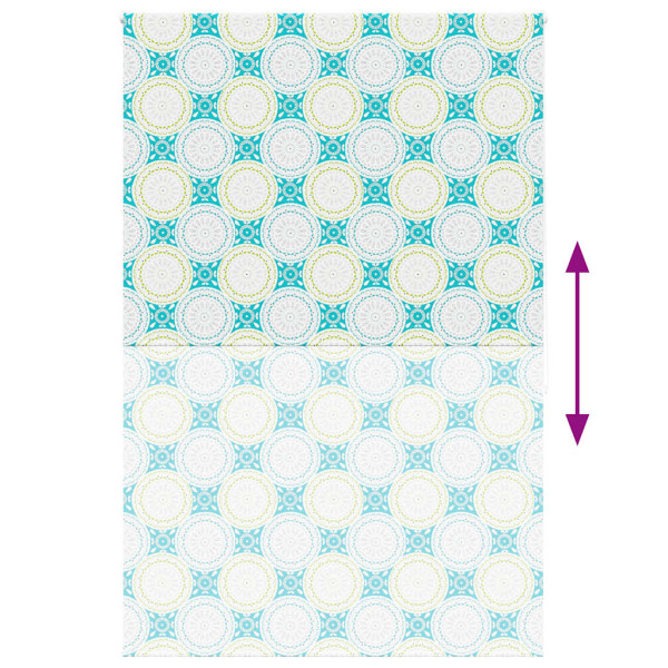 Estor enrollable para ducha tela 160x240 cm ancho 156 cm M 5