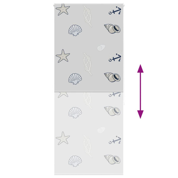 Estor enrollable para ducha tela 110x240 cm ancho 106 cm M 5