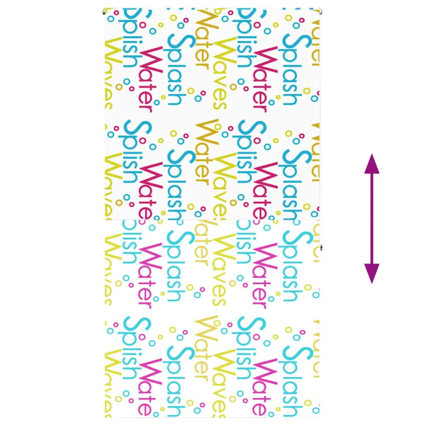 Estor enrollable para ducha tela 120x240 cm ancho 116 cm M 5